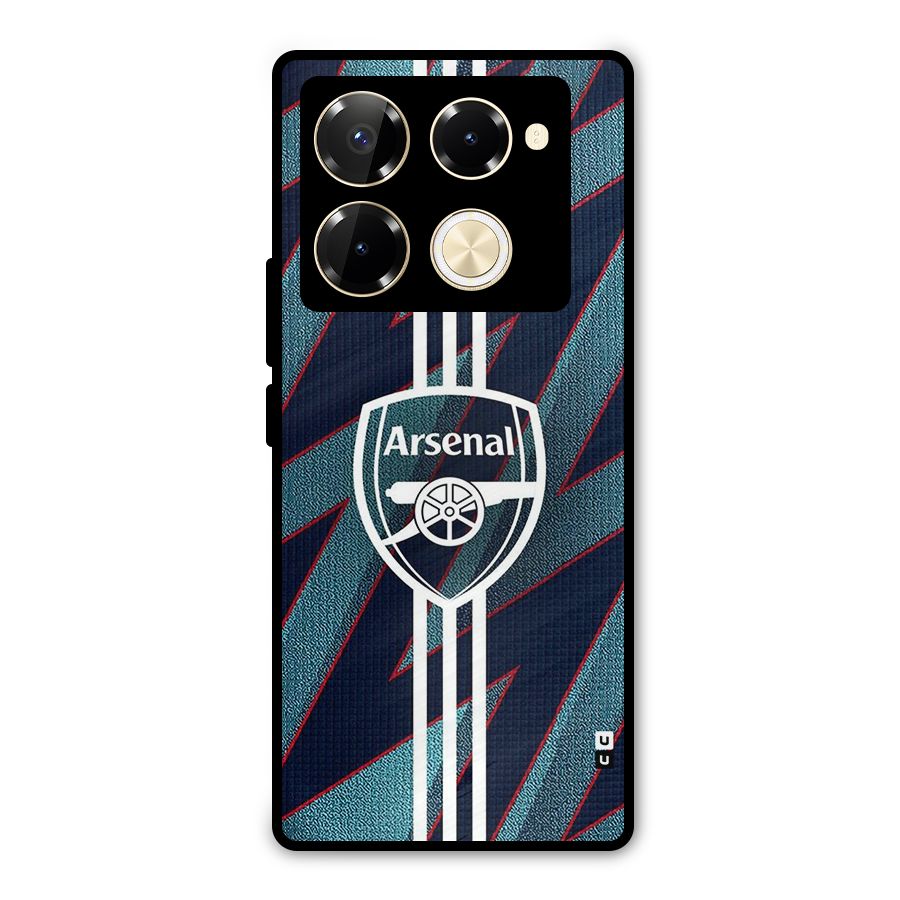 Arsenal Football Club Metal Back Case for Infinix Note 40 Pro