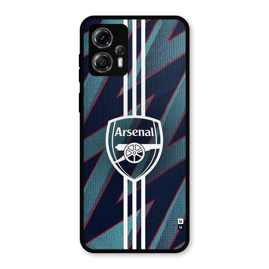 Arsenal Football Club Metal Back Case for Moto G13