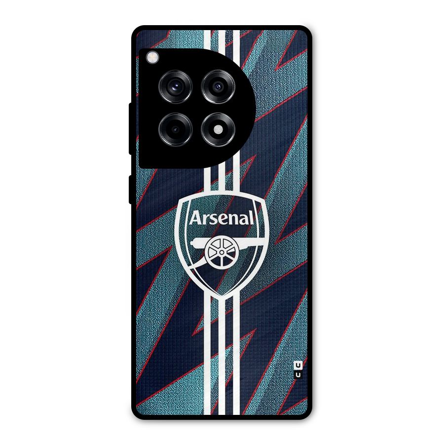 Arsenal Football Club Metal Back Case for OnePlus 12R