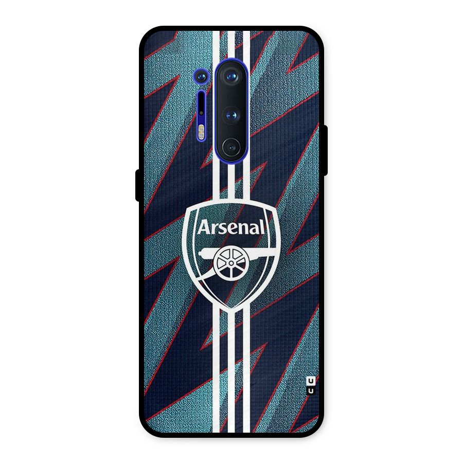 Arsenal Football Club Metal Back Case for OnePlus 8 Pro