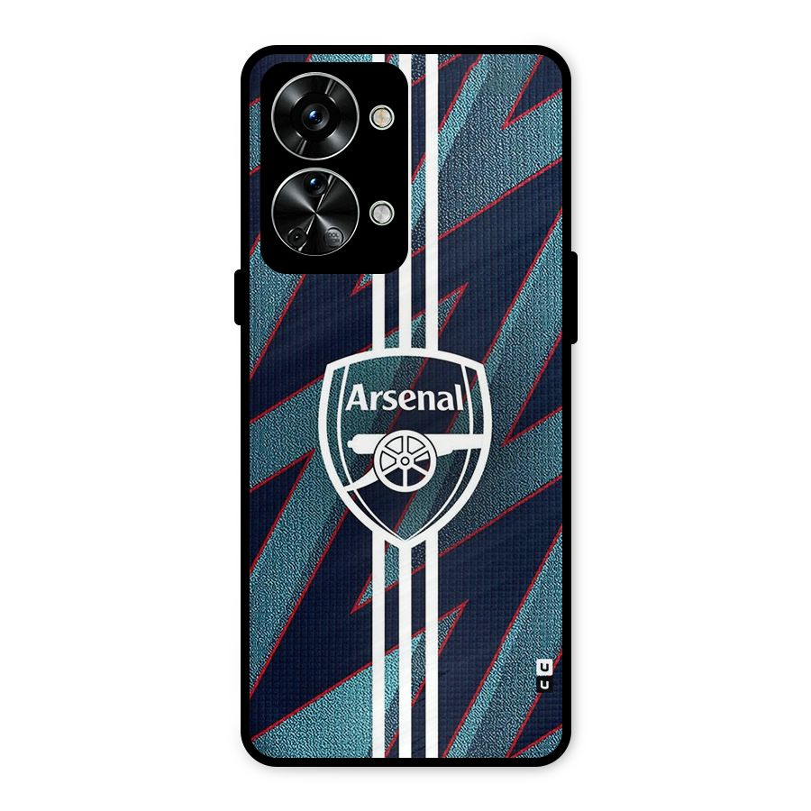 Arsenal Football Club Metal Back Case for OnePlus Nord 2T