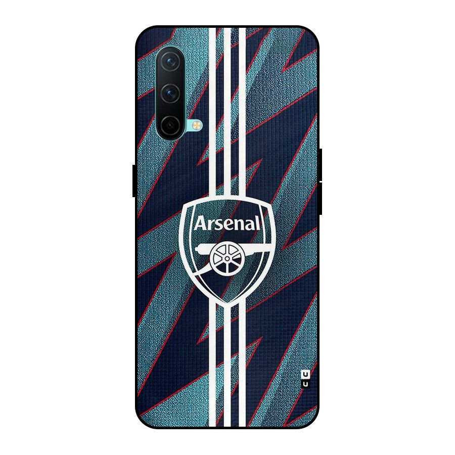 Arsenal Football Club Metal Back Case for OnePlus Nord CE 5G