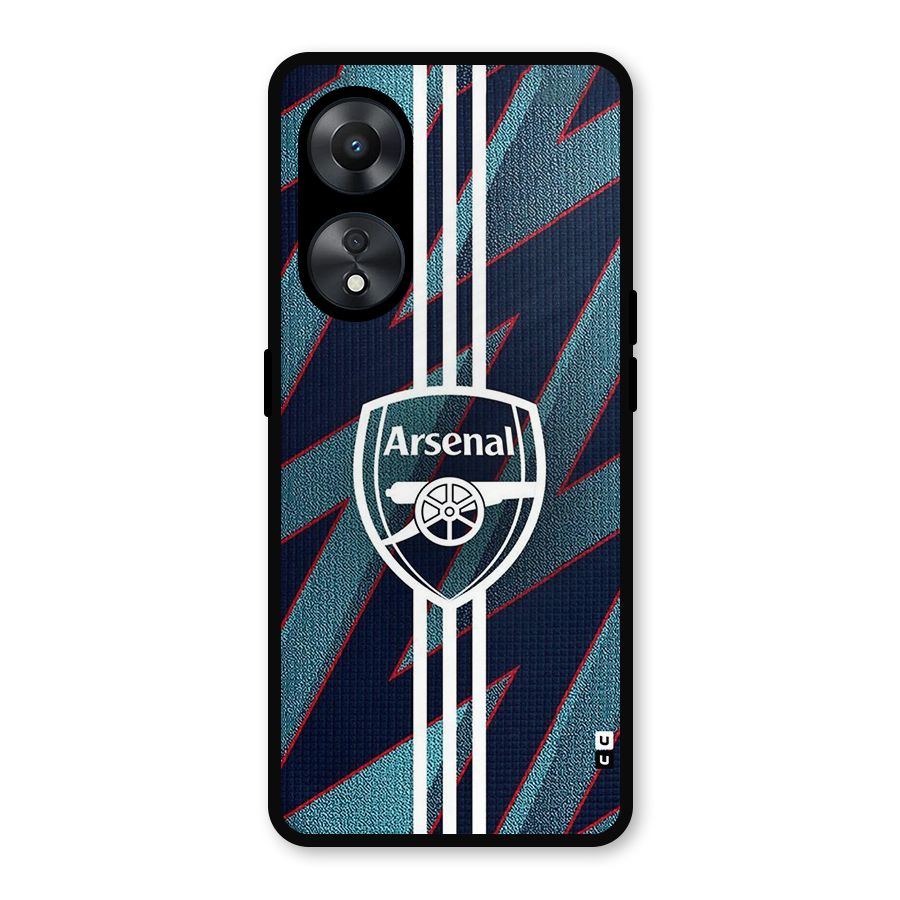 Arsenal Football Club Metal Back Case for Oppo A78