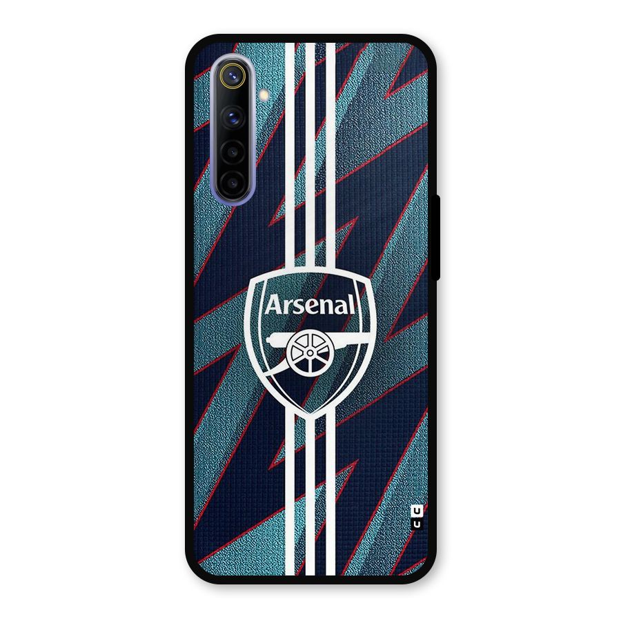 Arsenal Football Club Metal Back Case for Realme 6