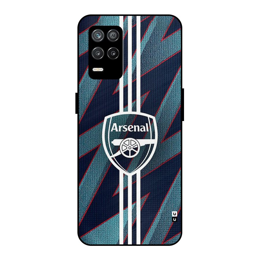 Arsenal Football Club Metal Back Case for Realme 8s 5G