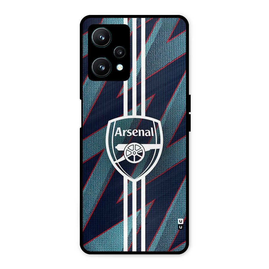 Arsenal Football Club Metal Back Case for Realme 9 Pro 5G