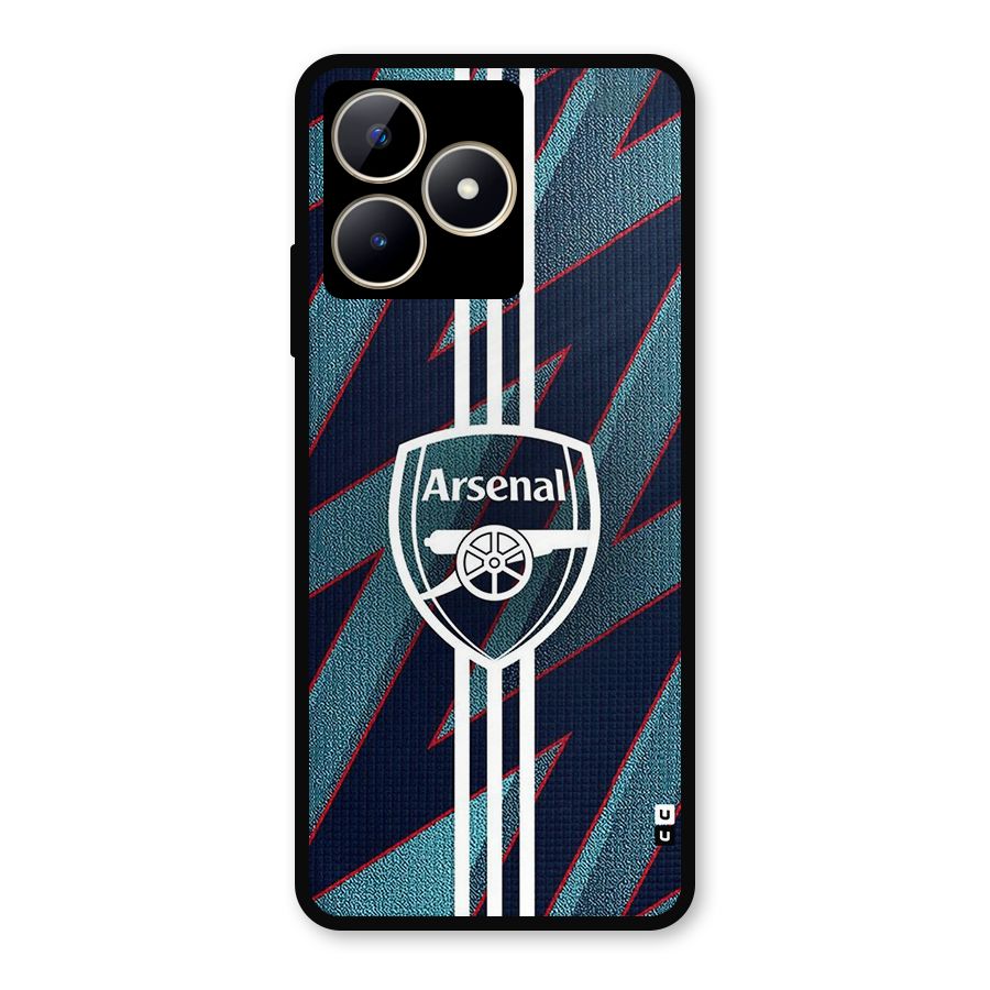 Arsenal Football Club Metal Back Case for Realme C53