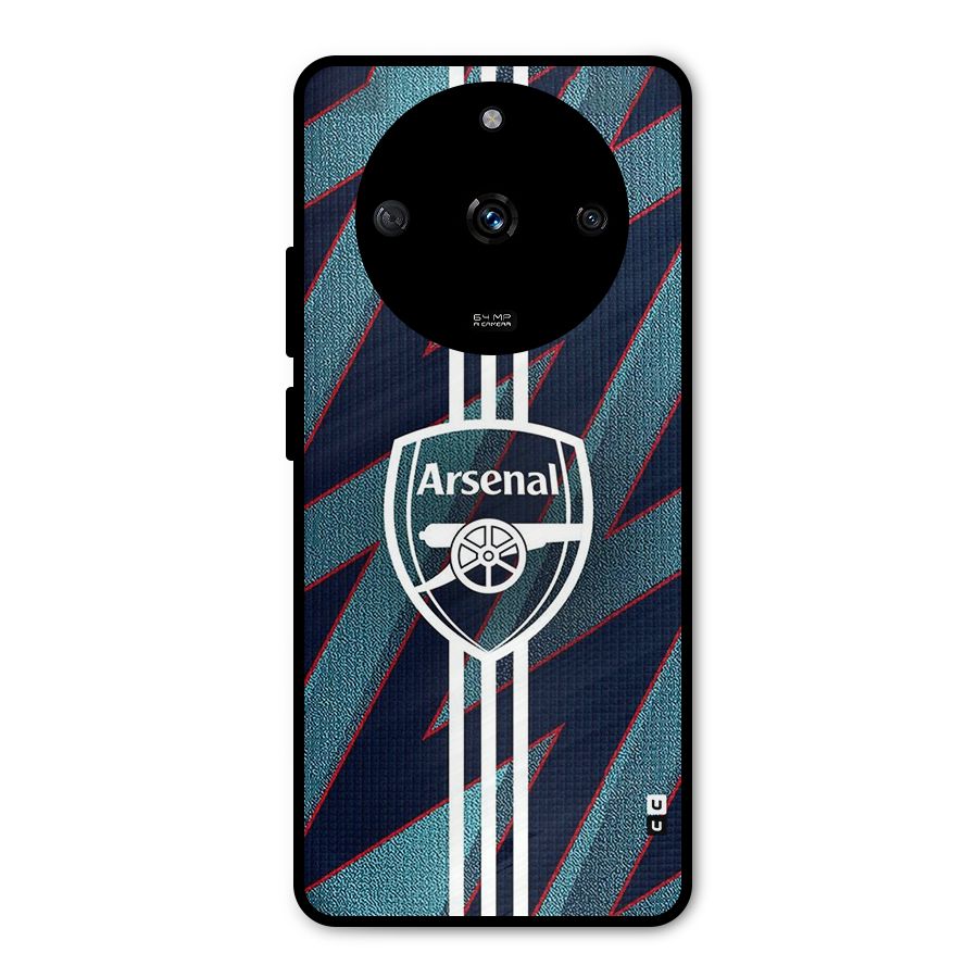 Arsenal Football Club Metal Back Case for Realme Narzo 60 5G