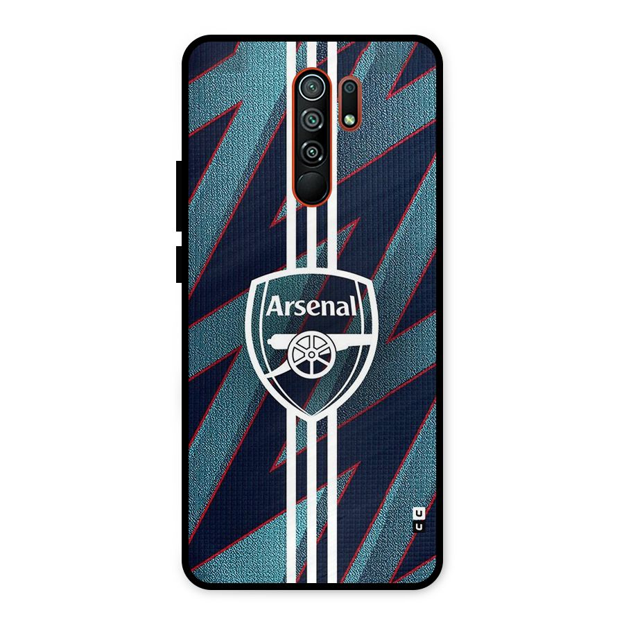 Arsenal Football Club Metal Back Case for Redmi 9 Prime