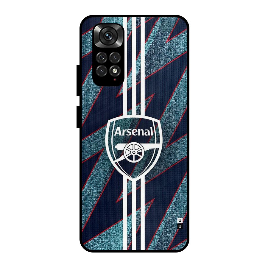 Arsenal Football Club Metal Back Case for Redmi Note 11 Pro