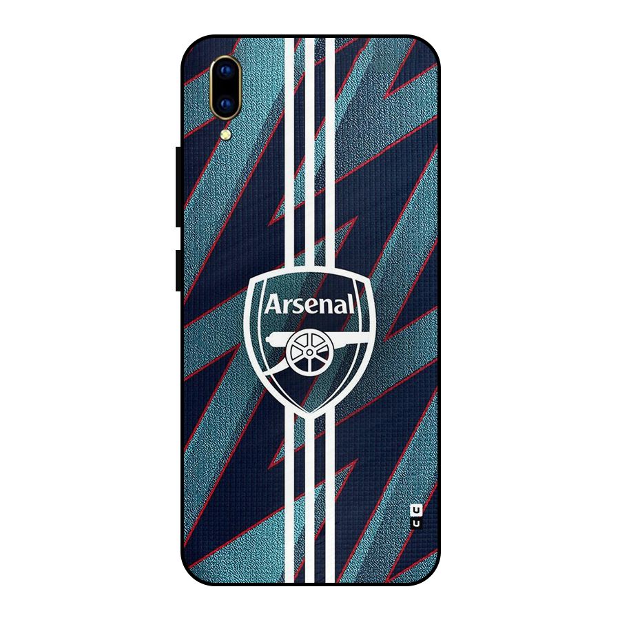 Arsenal Football Club Metal Back Case for Vivo V11 Pro
