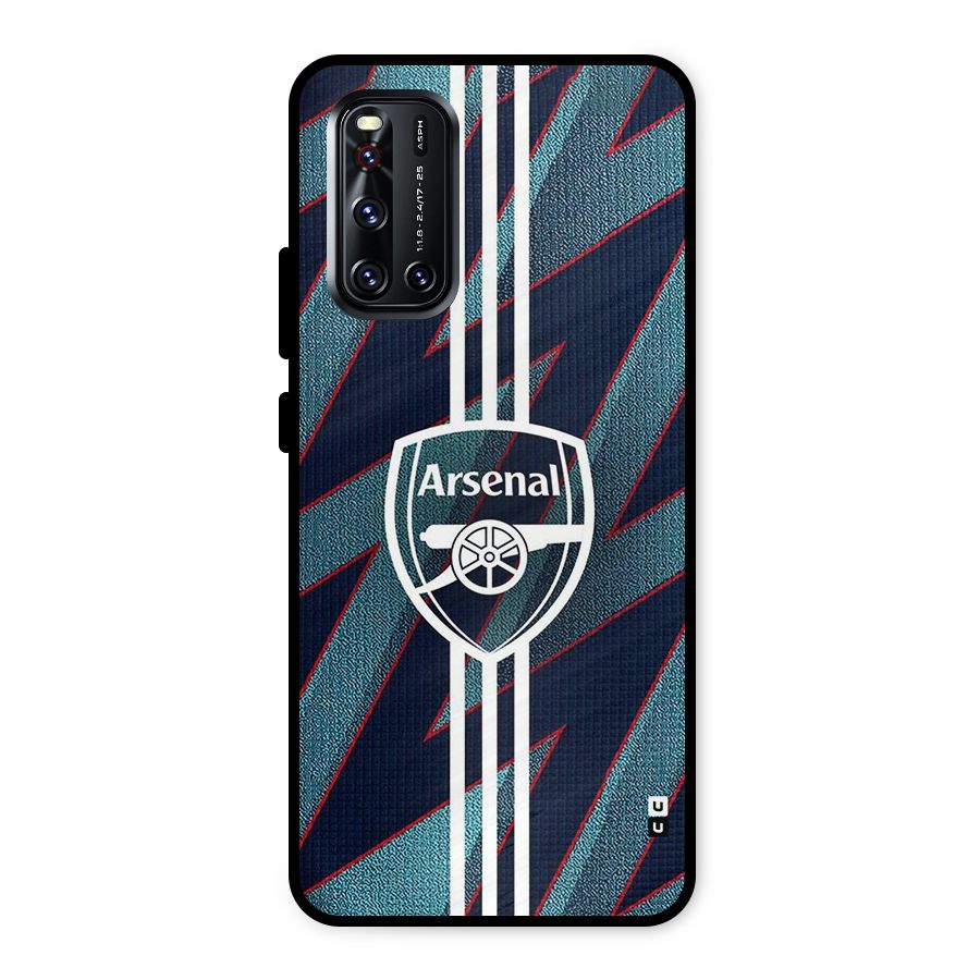 Arsenal Football Club Metal Back Case for Vivo V19