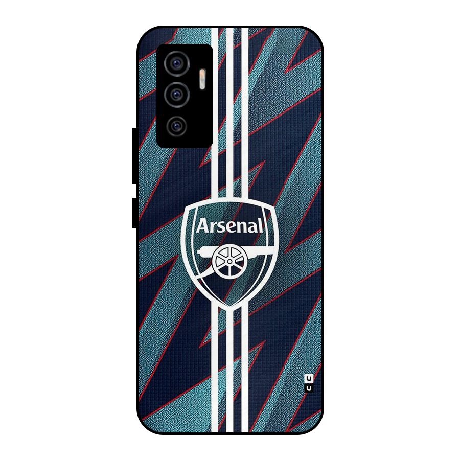 Arsenal Football Club Metal Back Case for Vivo V23e