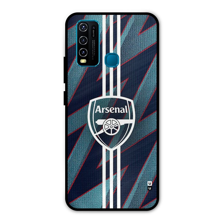 Arsenal Football Club Metal Back Case for Vivo Y50