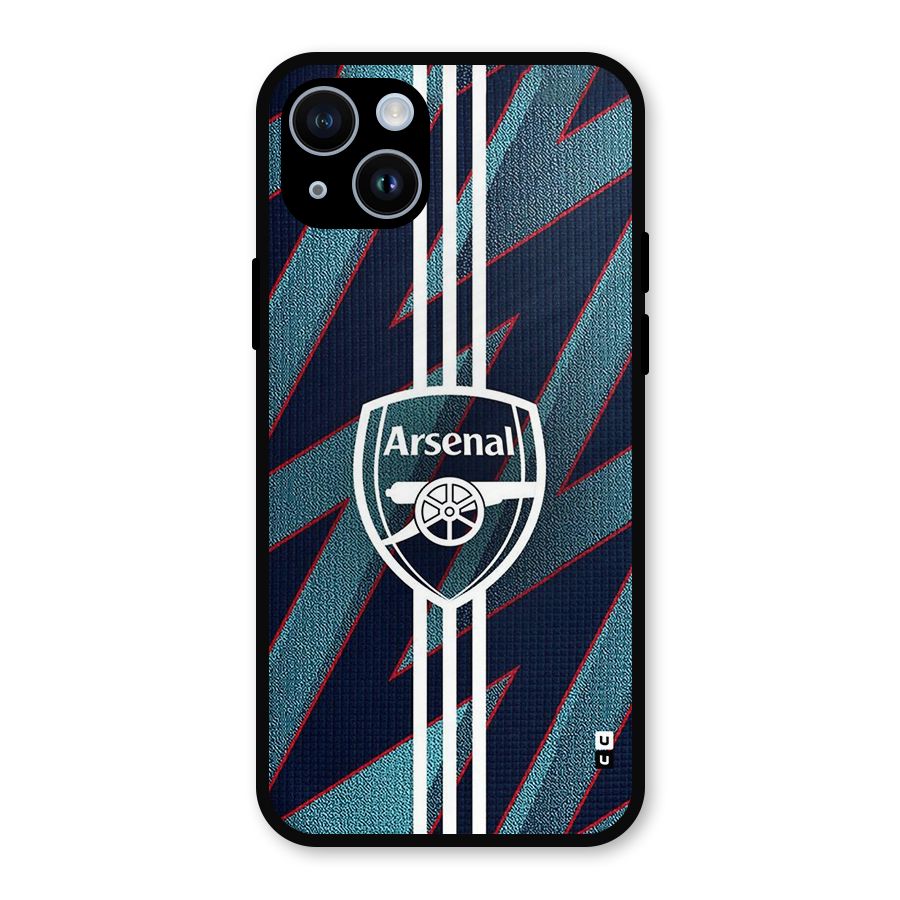Arsenal Football Club Metal Back Case for iPhone 14