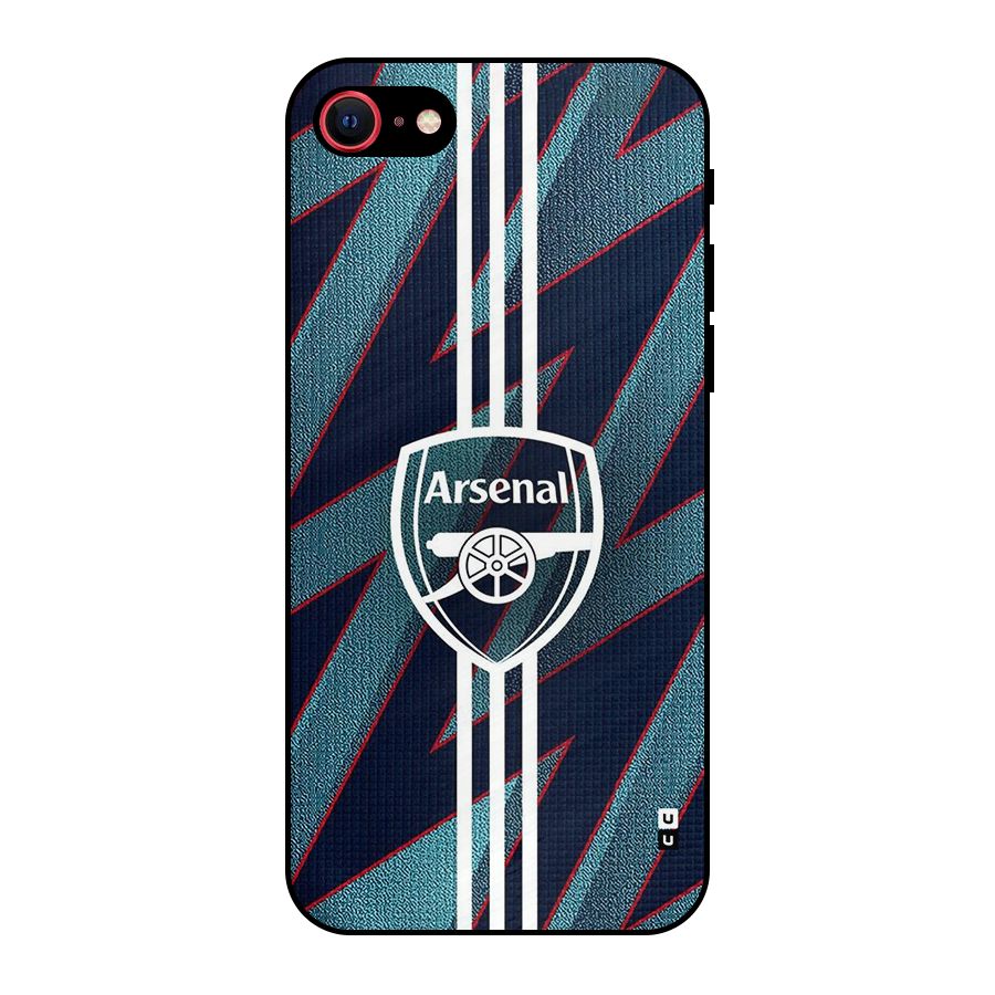 Arsenal Football Club Metal Back Case for iPhone SE 2022