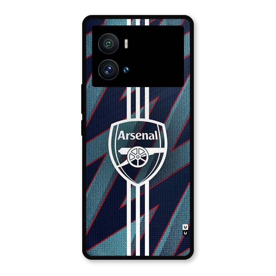 Arsenal Football Club Metal Back Case for iQOO 9 Pro