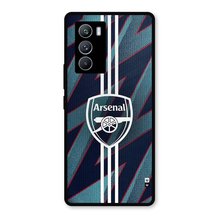 Arsenal Football Club Metal Back Case for iQOO 9 SE