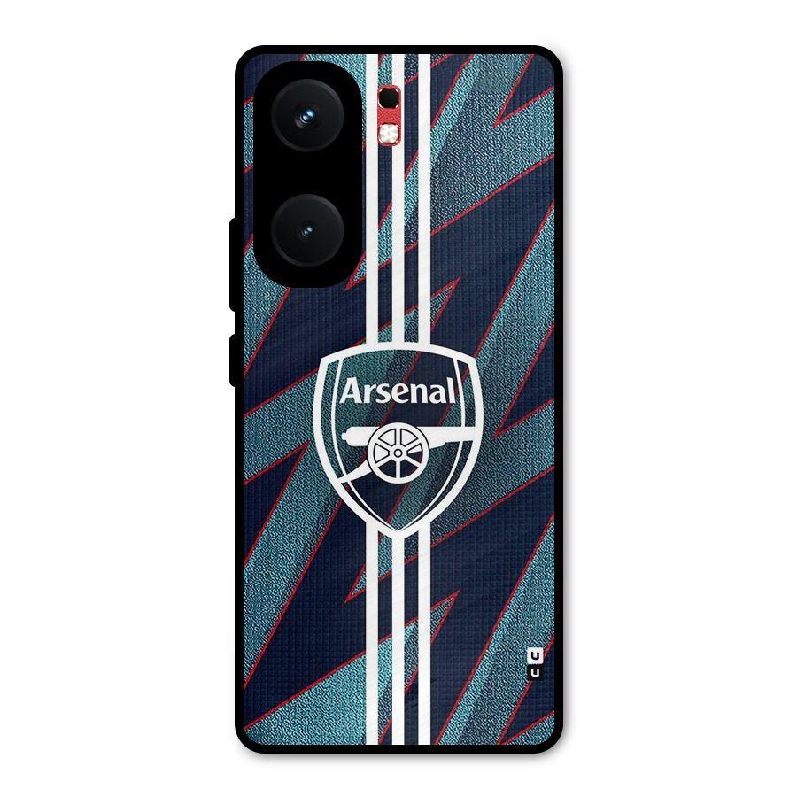 Arsenal Football Club Metal Back Case for iQOO Neo 9 Pro