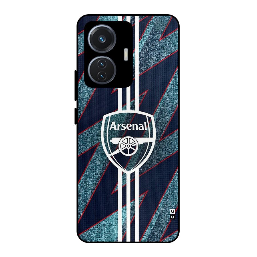 Arsenal Football Club Metal Back Case for iQOO Z6 44W