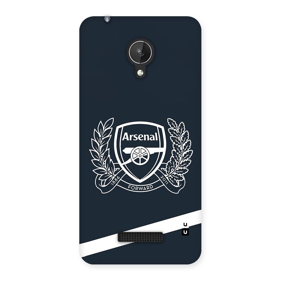 Arsenal Forward Back Case for Canvas Spark Q380