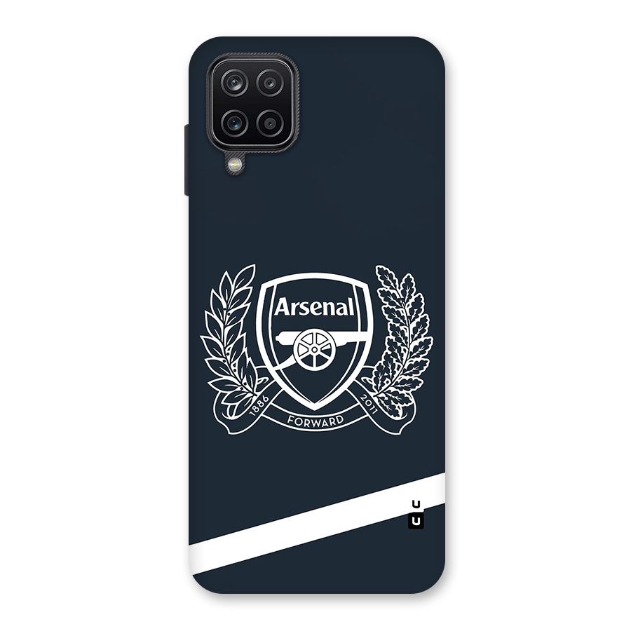 Arsenal Forward Glass Back Case for Galaxy A12