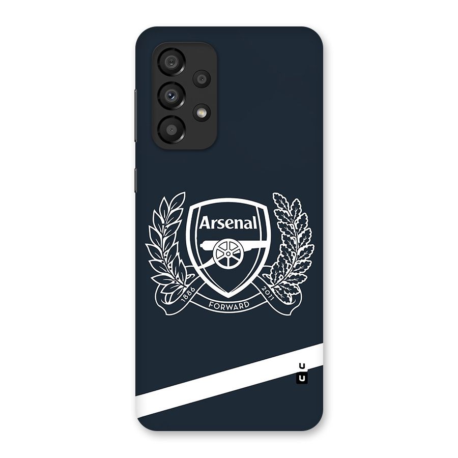 Arsenal Forward Glass Back Case for Galaxy A33 5G