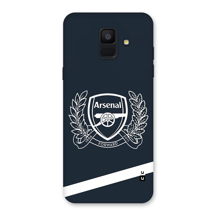 Arsenal Forward Back Case for Galaxy A6 (2018)