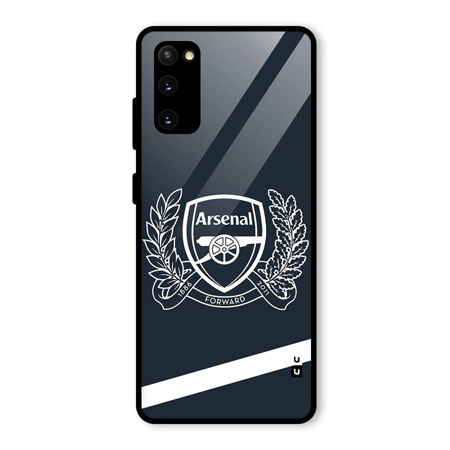 Arsenal Forward Glass Back Case for Galaxy S20 FE 5G