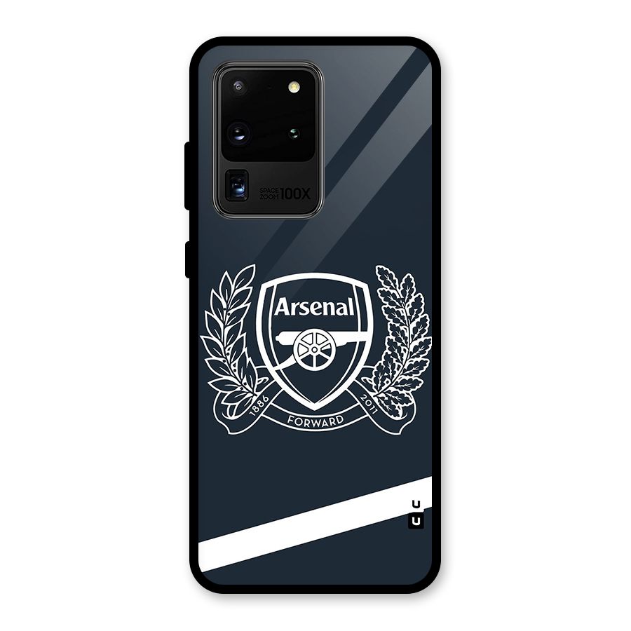 Arsenal Forward Glass Back Case for Galaxy S20 Ultra