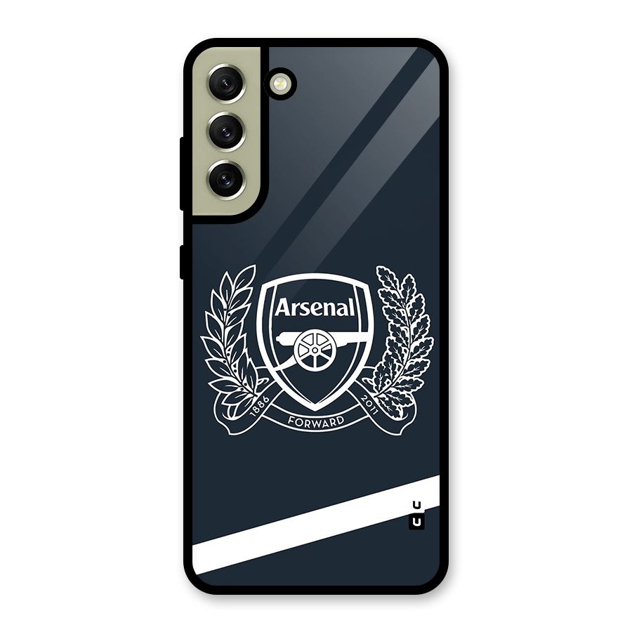 Arsenal Forward Glass Back Case for Galaxy S21 FE 5G