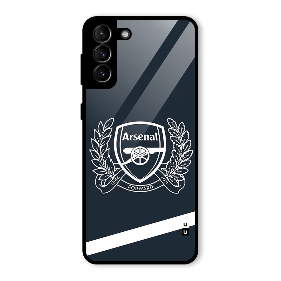 Arsenal Forward Glass Back Case for Galaxy S21 Plus