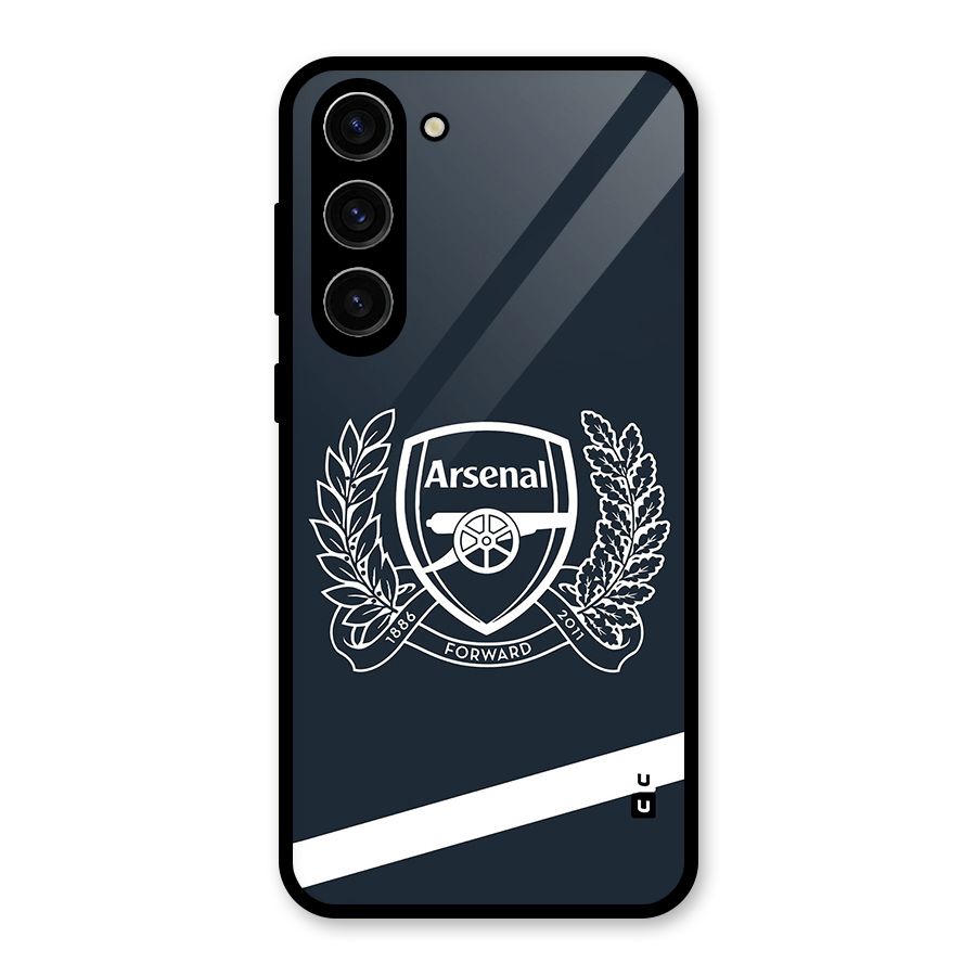 Arsenal Forward Glass Back Case for Galaxy S23 Plus
