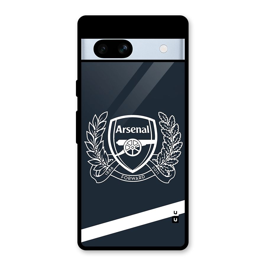 Arsenal Forward Glass Back Case for Google Pixel 7a
