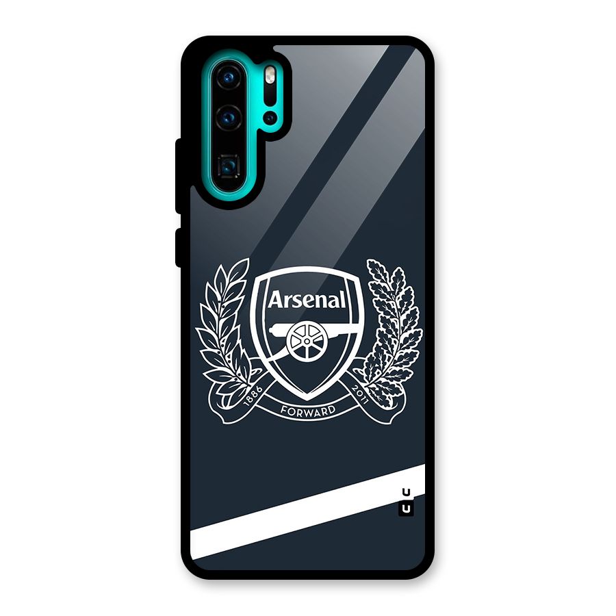 Arsenal Forward Glass Back Case for Huawei P30 Pro