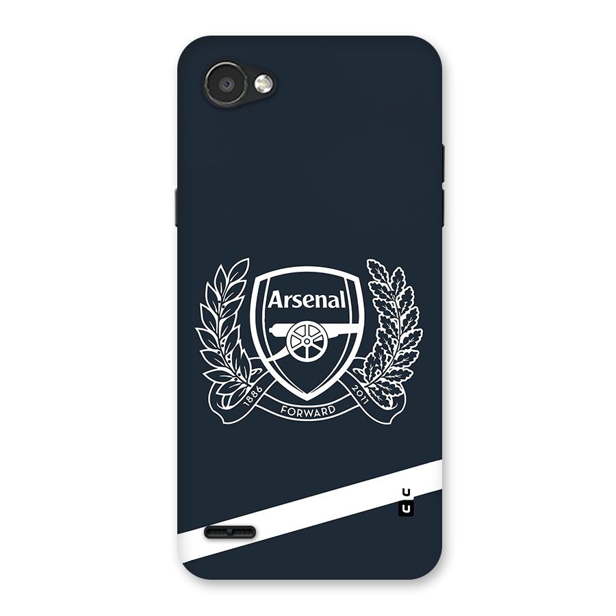 Arsenal Forward Back Case for LG Q6