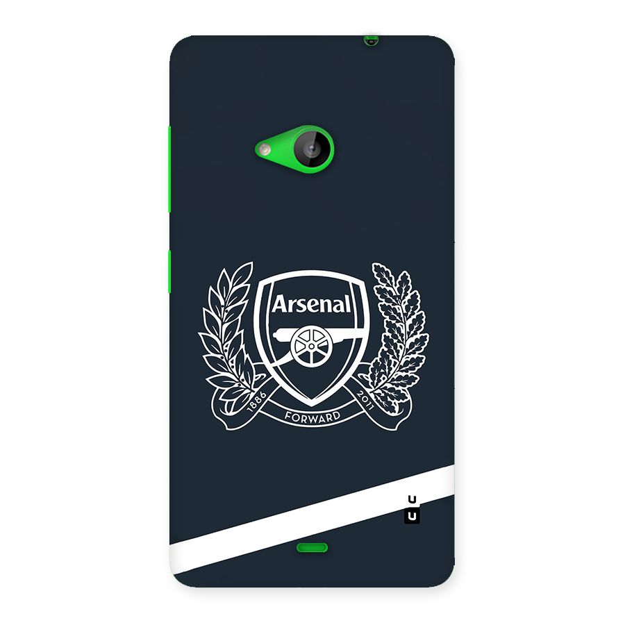 Arsenal Forward Back Case for Lumia 535