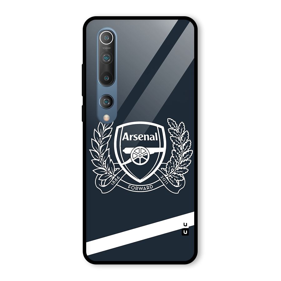 Arsenal Forward Glass Back Case for Mi 10