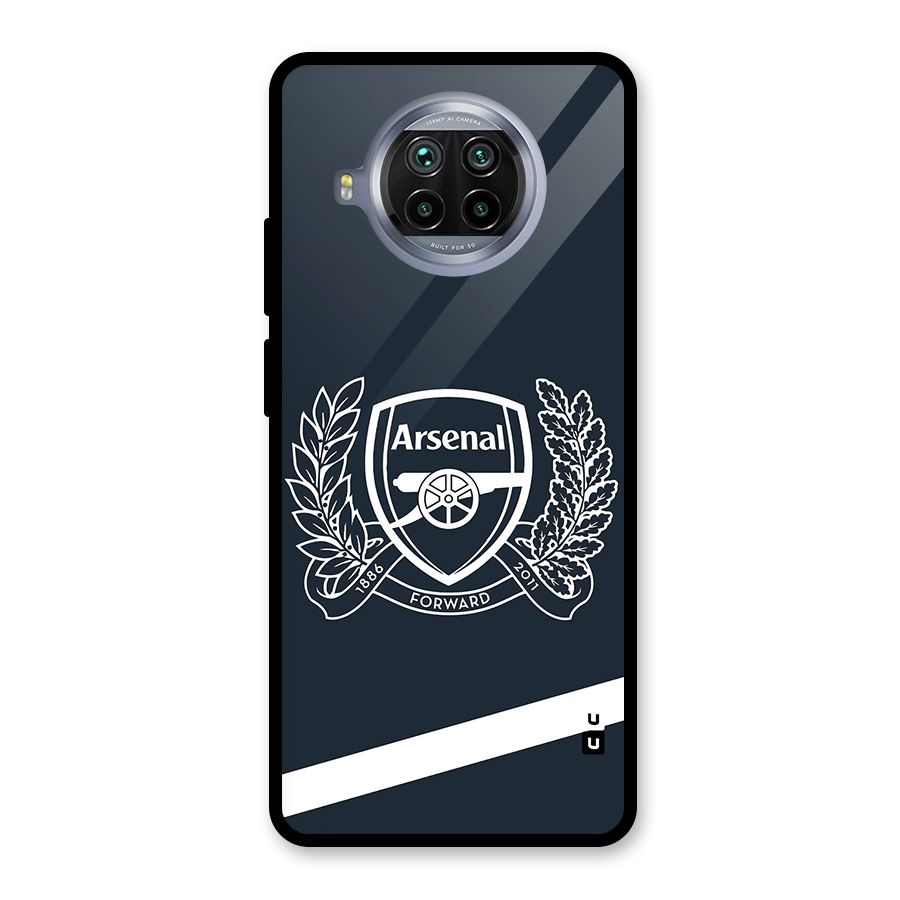 Arsenal Forward Glass Back Case for Mi 10i