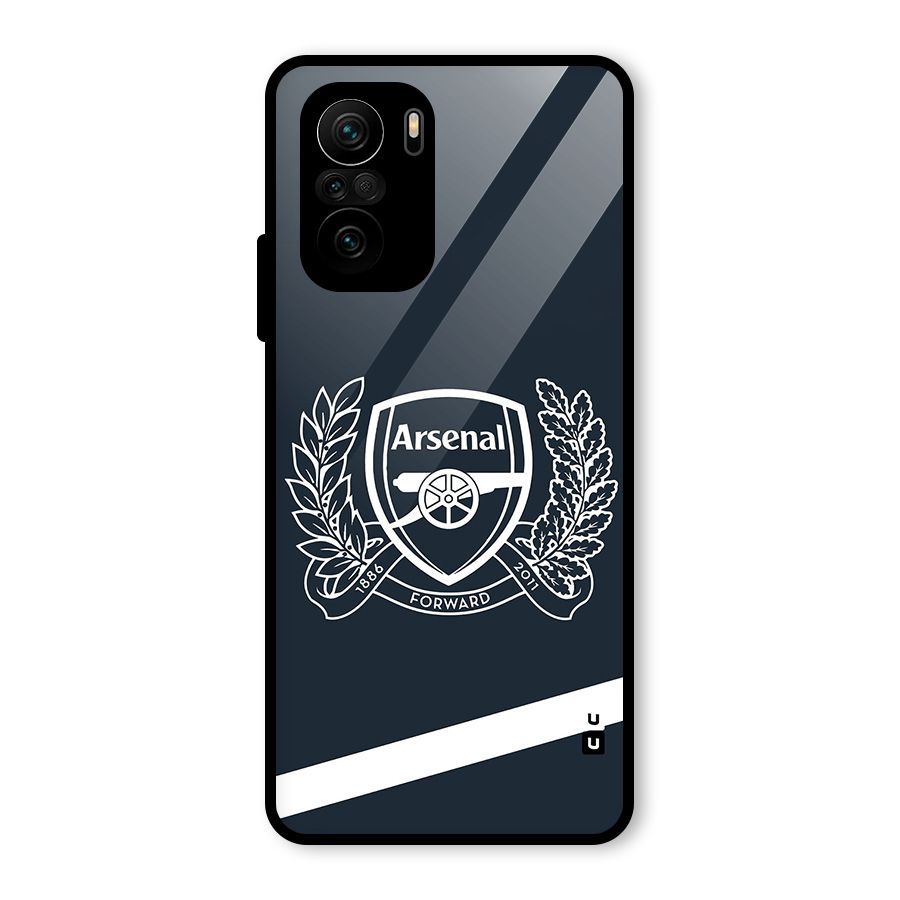 Arsenal Forward Glass Back Case for Mi 11x