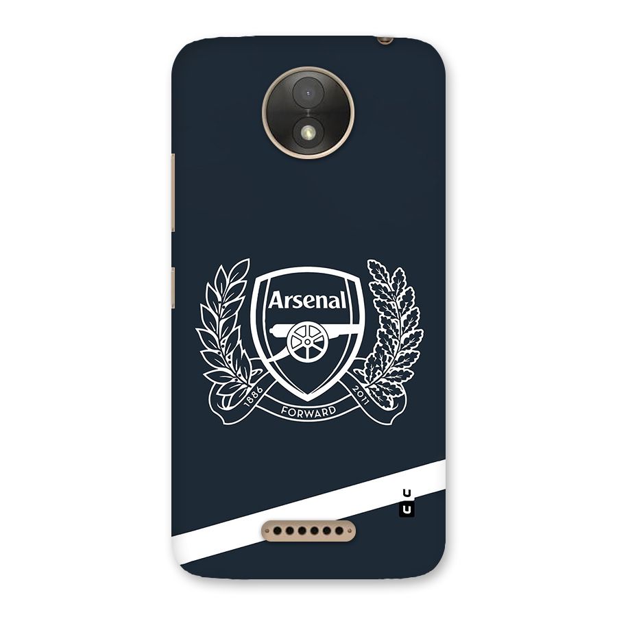 Arsenal Forward Back Case for Moto C Plus