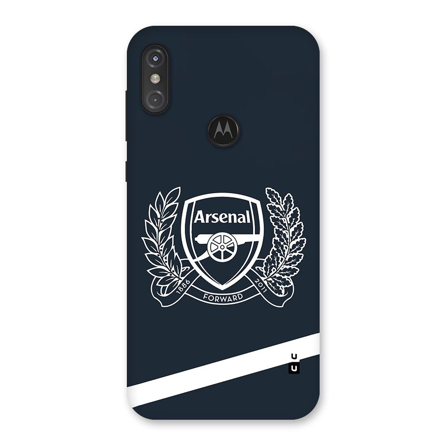 Arsenal Forward Back Case for Motorola One Power