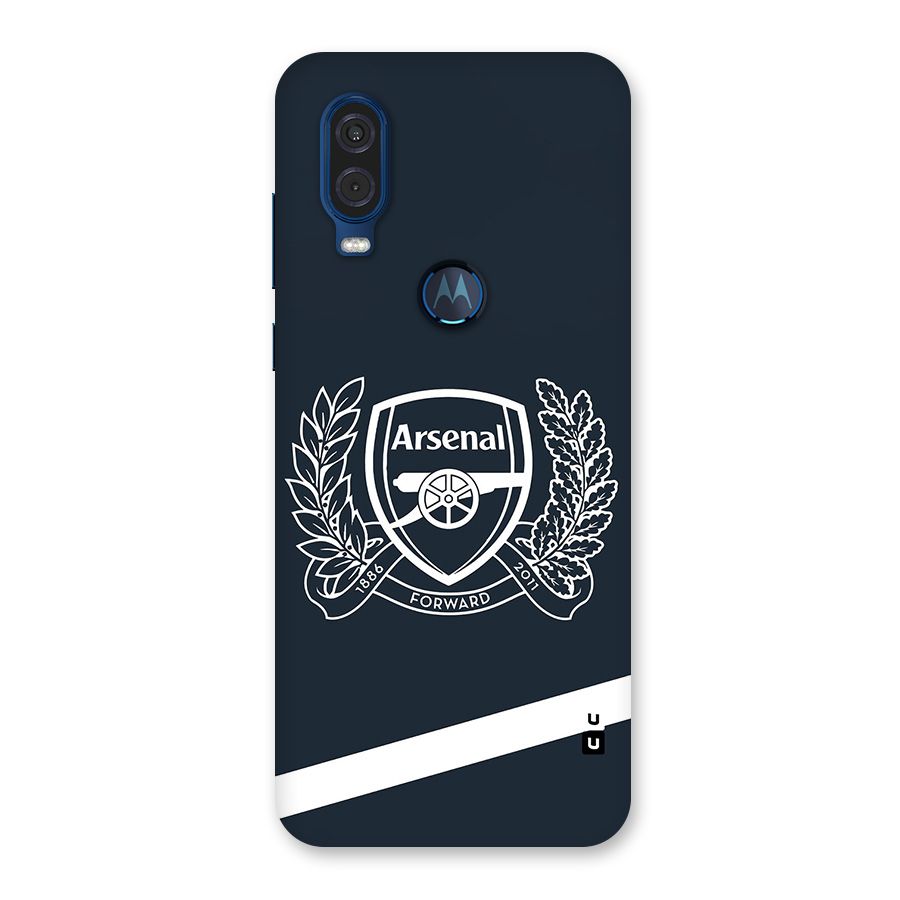 Arsenal Forward Back Case for Motorola One Vision