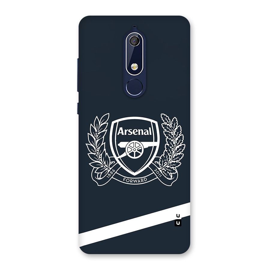 Arsenal Forward Back Case for Nokia 5.1