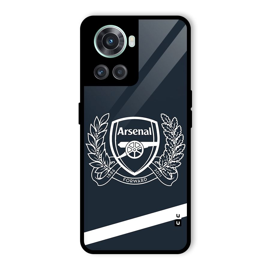 Arsenal Forward Glass Back Case for OnePlus 10R