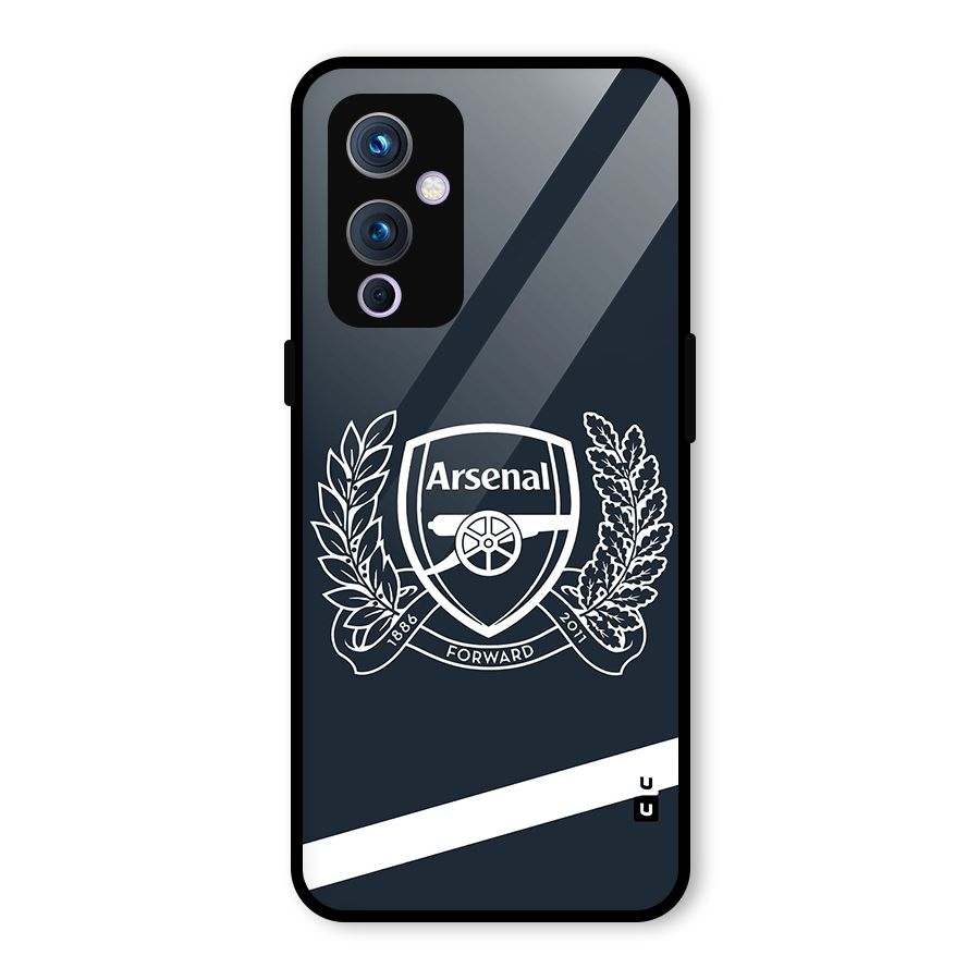 Arsenal Forward Glass Back Case for OnePlus 9