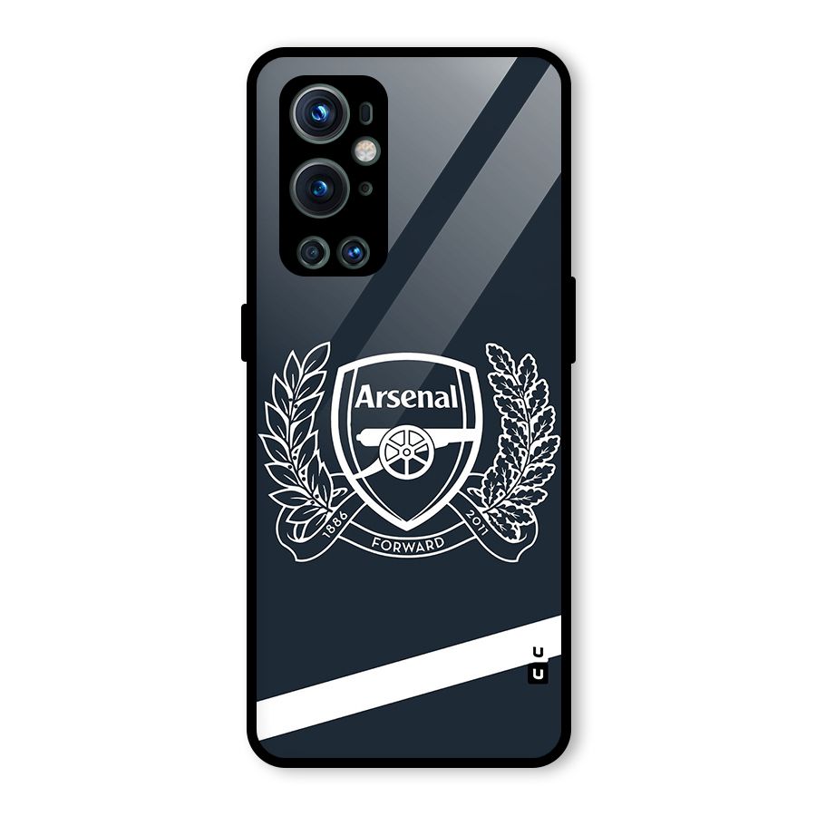 Arsenal Forward Glass Back Case for OnePlus 9 Pro