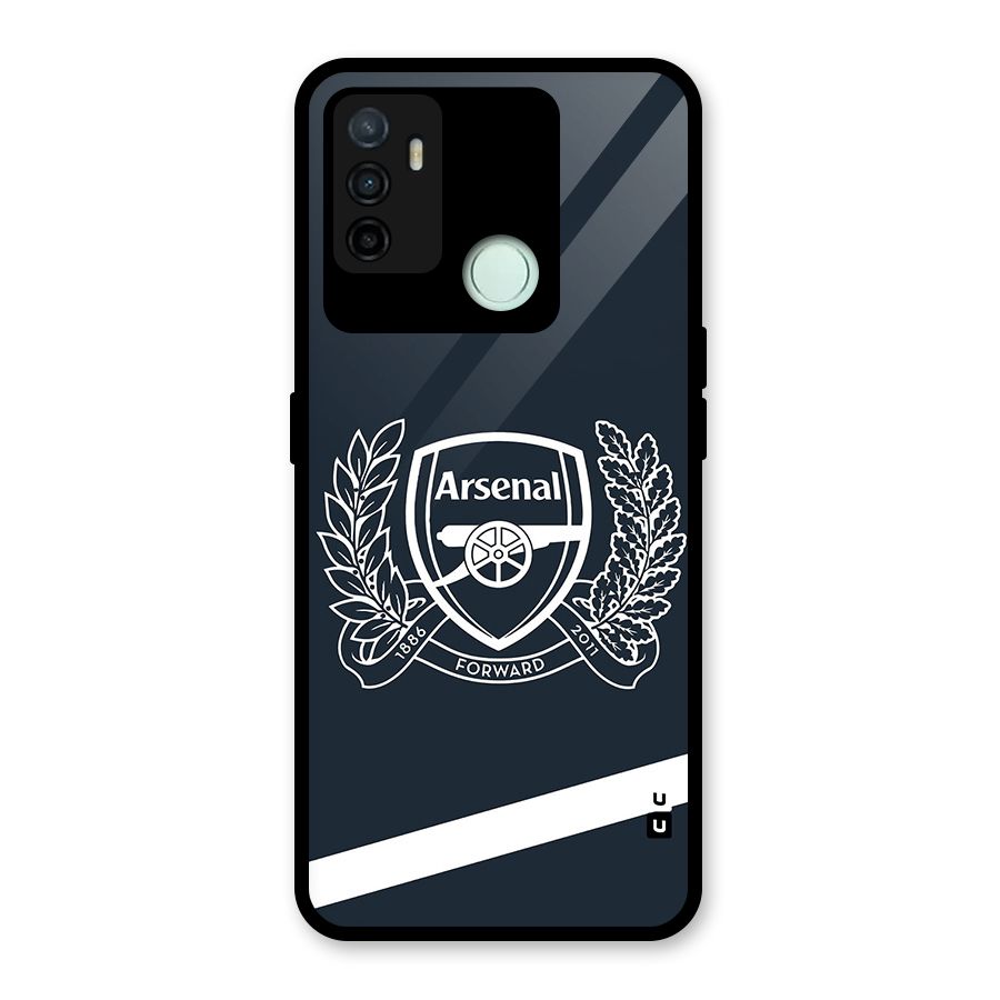 Arsenal Forward Glass Back Case for Oppo A53
