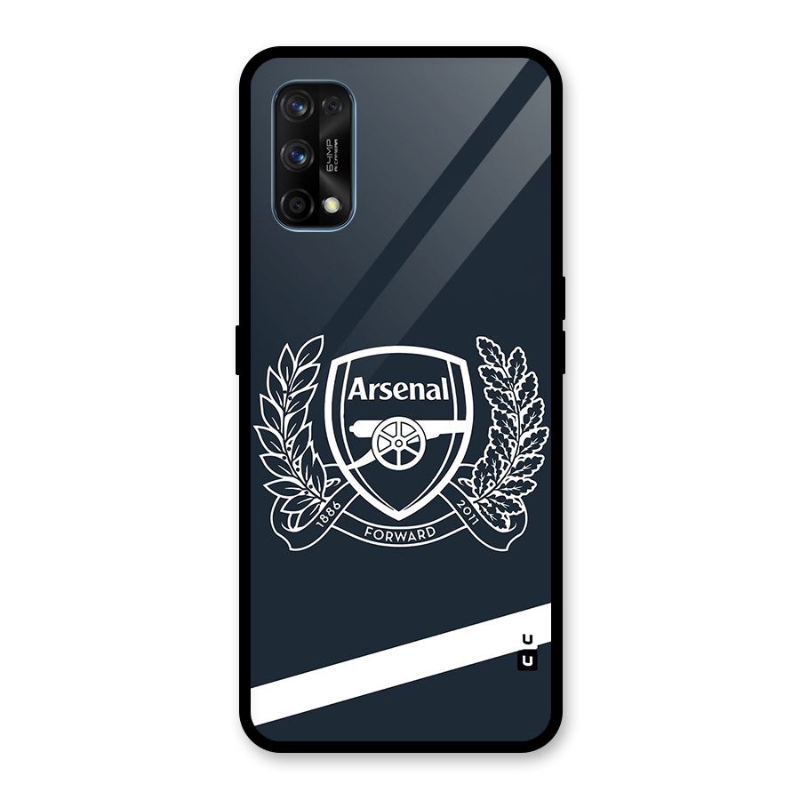 Arsenal Forward Glass Back Case for Realme 7 Pro