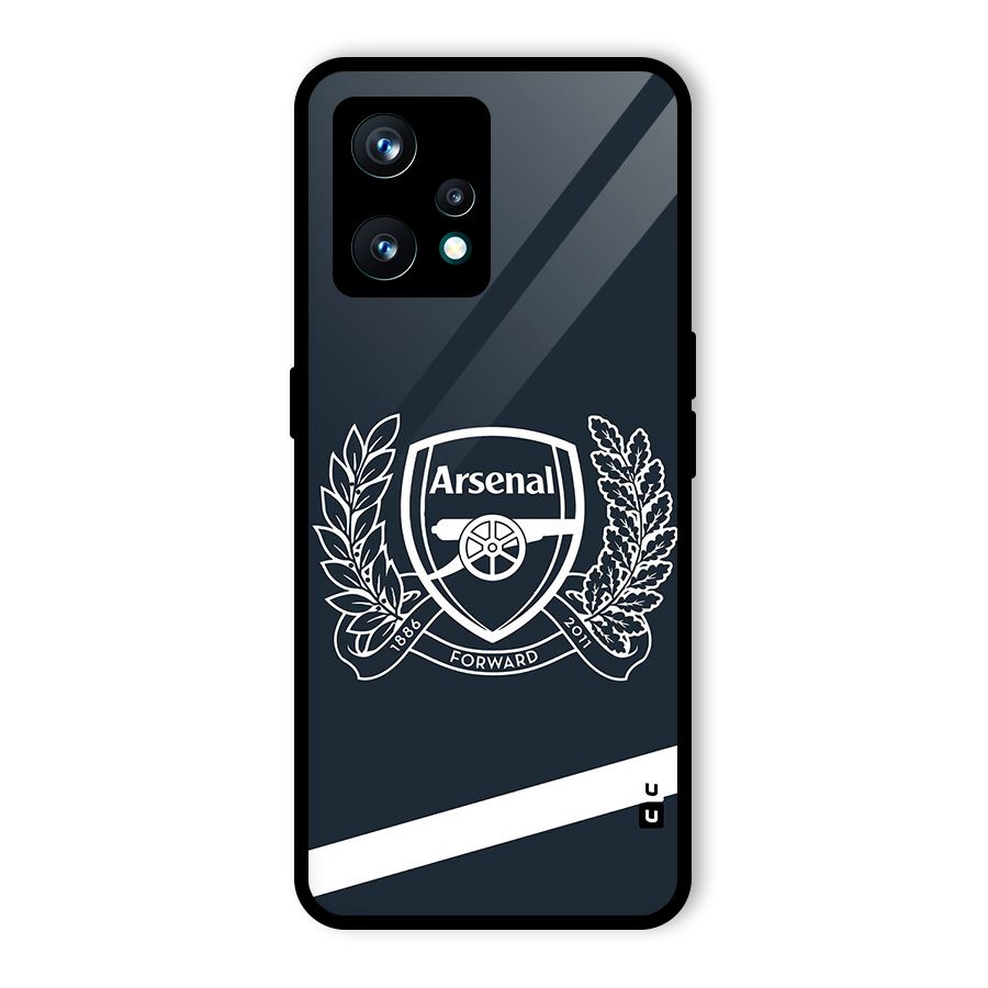 Arsenal Forward Glass Back Case for Realme 9 Pro Plus 5G